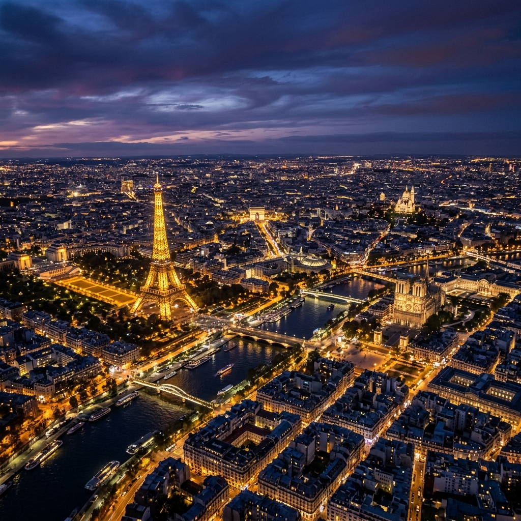 Paris at night — Triplova Tours